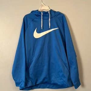 Nike Men’s Hoodie Bright Blue Size XXL